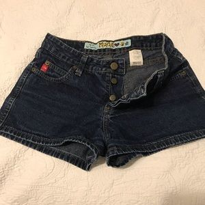Mudd Blue Jean shorts Y2K